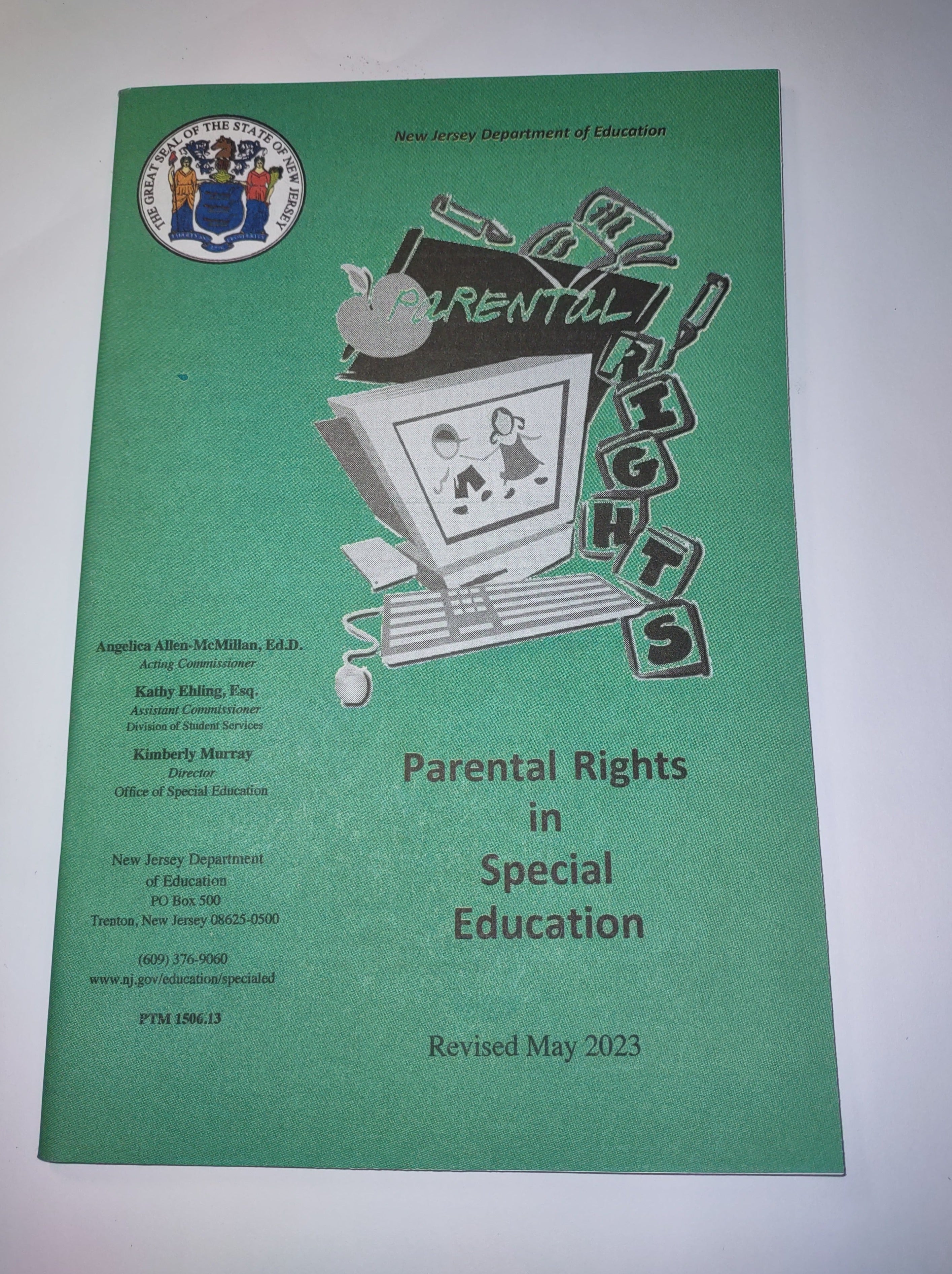 NEW VERSION **** PARENTAL RIGHTS IN SPECIAL EDUCATION - PRISE (EN – NJ ...