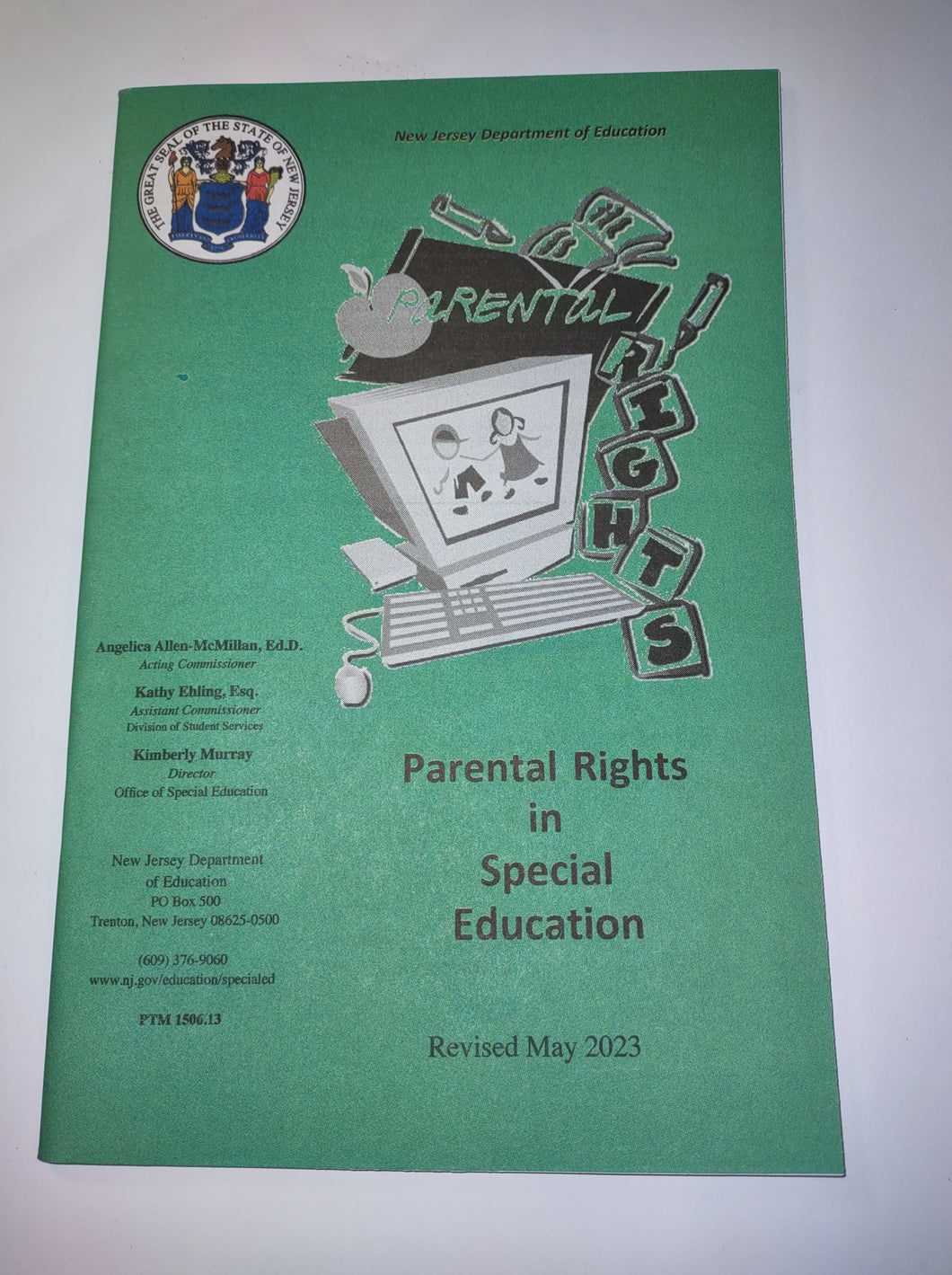 **** NEW VERSION ****  PARENTAL RIGHTS IN SPECIAL EDUCATION - PRISE (ENG)